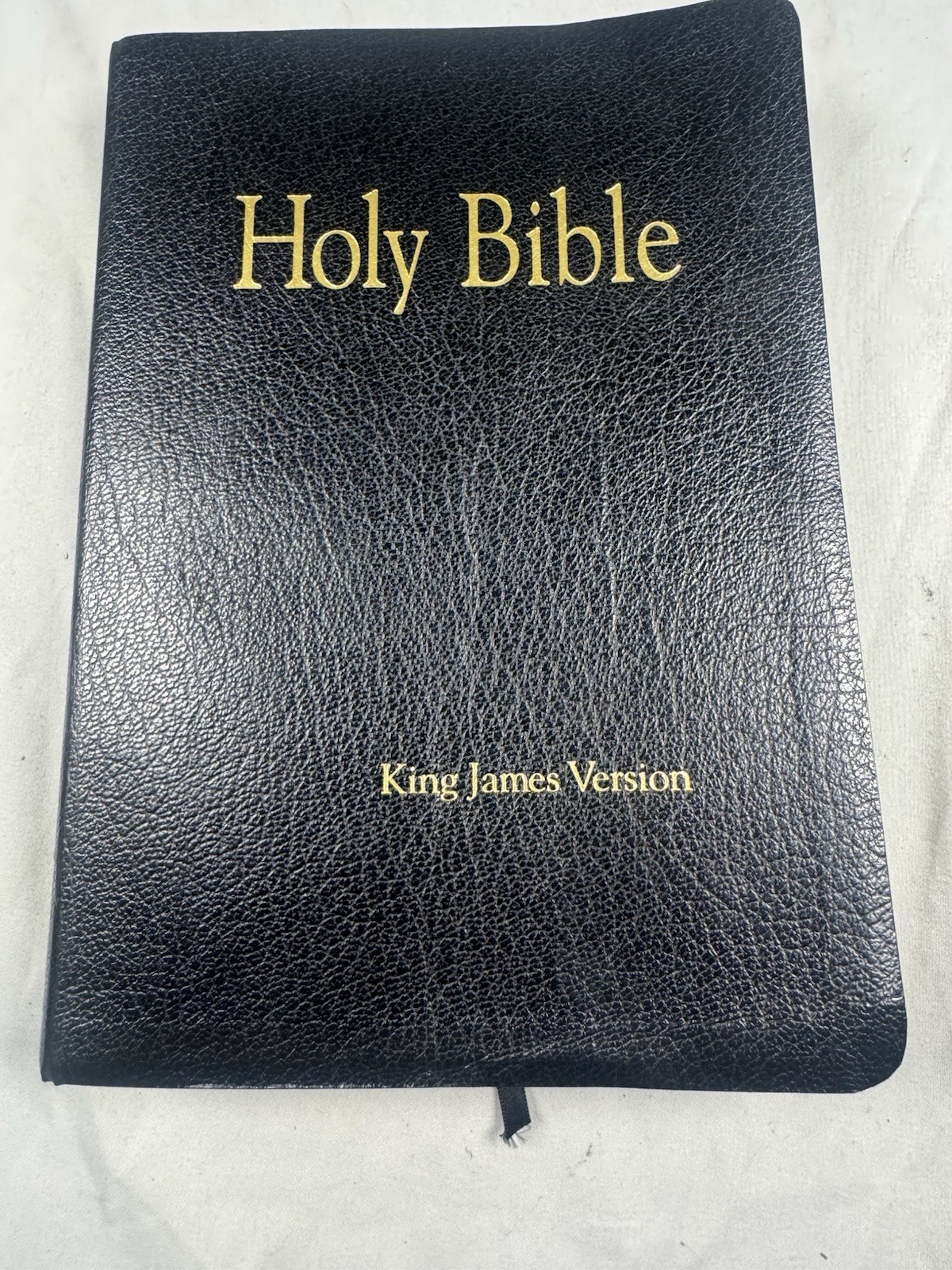 Original African Heritage Study Bible KJV Black Leatherette 1993 Winston