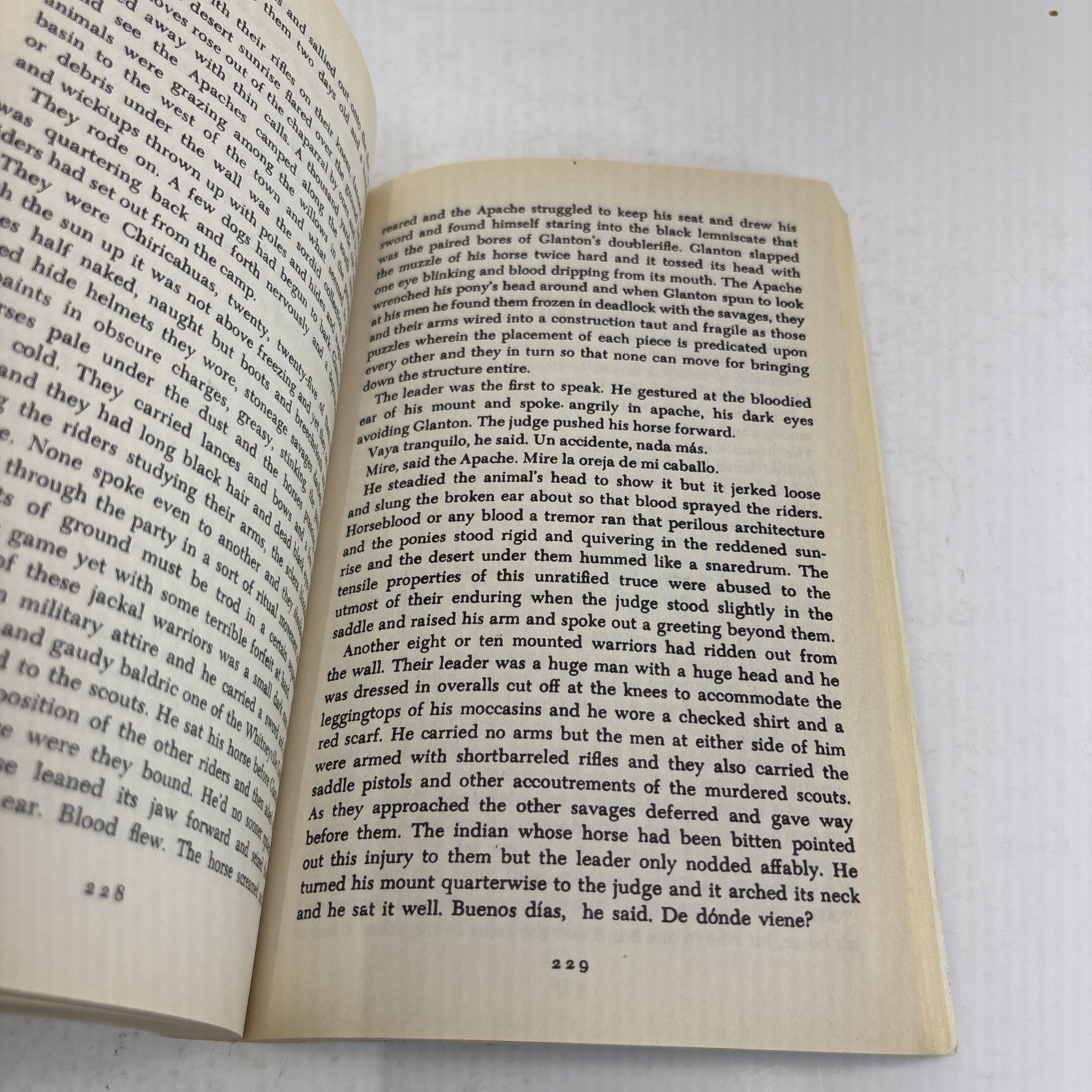 Blood Meridian – Cormac McCarthy 1992 1st Edition, Vintage- Good