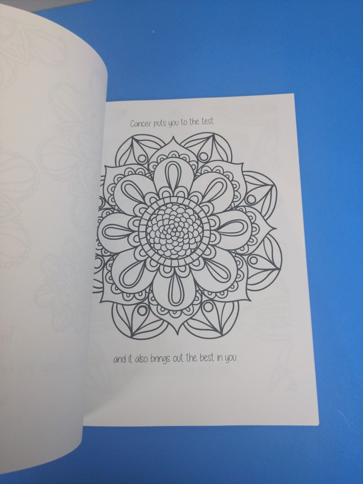 Suck It Cancer Coloring book ~ Positive Motivation to Beat Cancer
