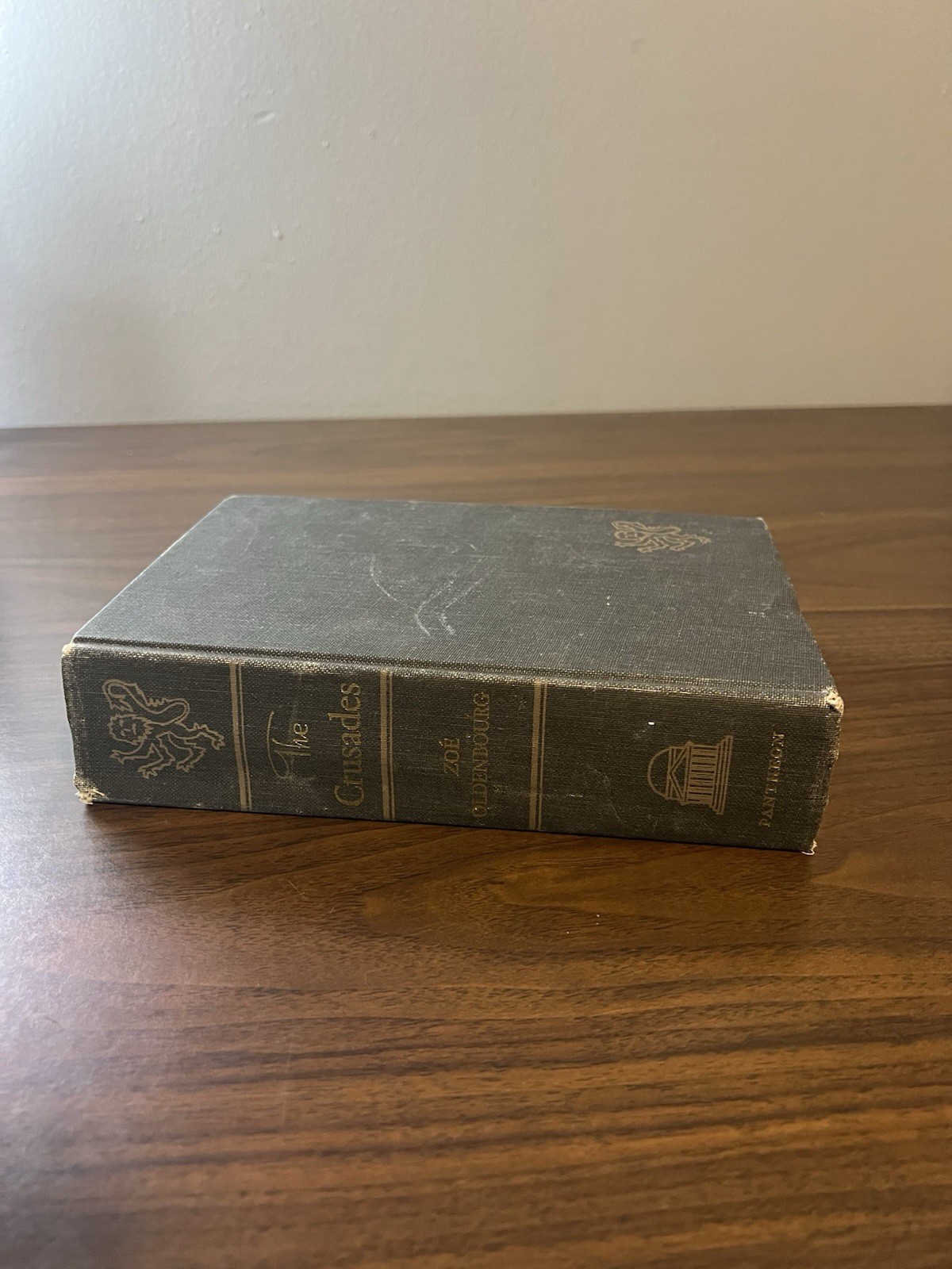 The Crusades By Zoe Oldenburg Vintage Book Middle Ages England History 1966