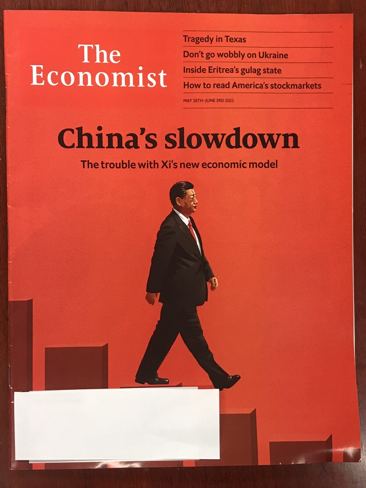 The Economist Magazine – China’s Slowdown (May 28th – June 3rd, 2022) Issue New