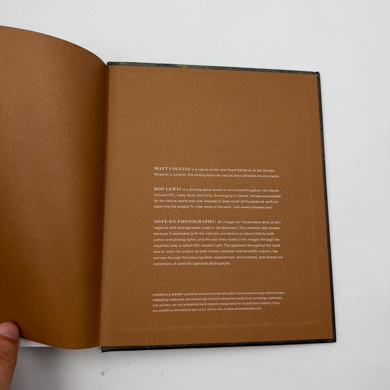 Forest by Matt Collins (2020, Hardcover) Tree Photography Book, Nature and World