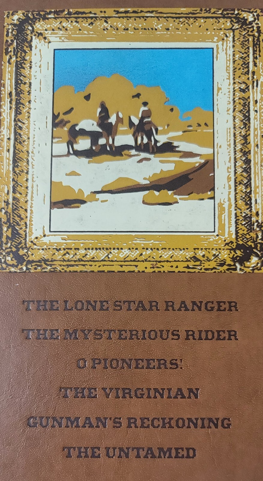 2017 Classic Westerns Hardcover Book