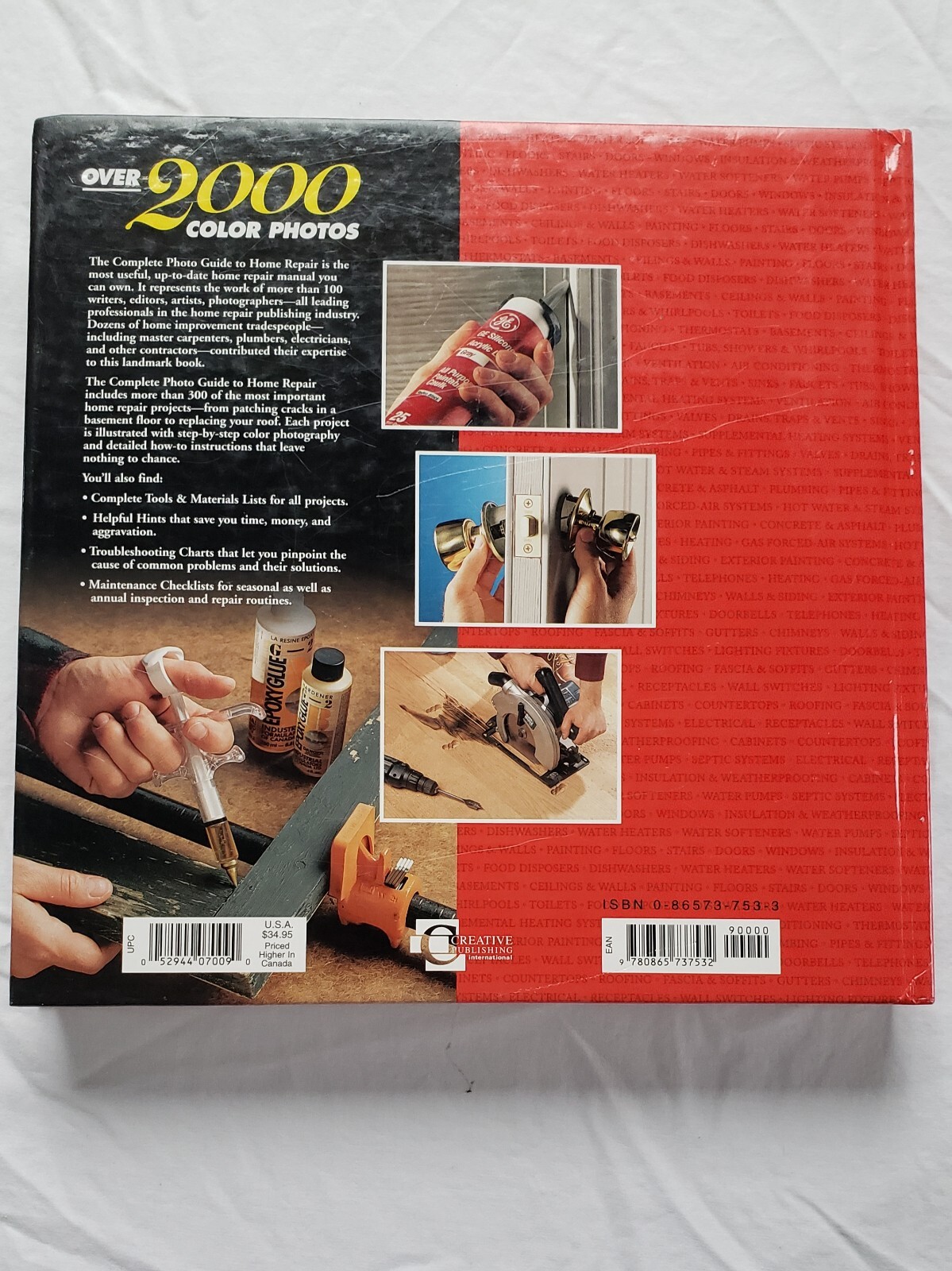 The Complete Photo Guide to Home Repair by Black & Decker Hardcover Pre-Owned