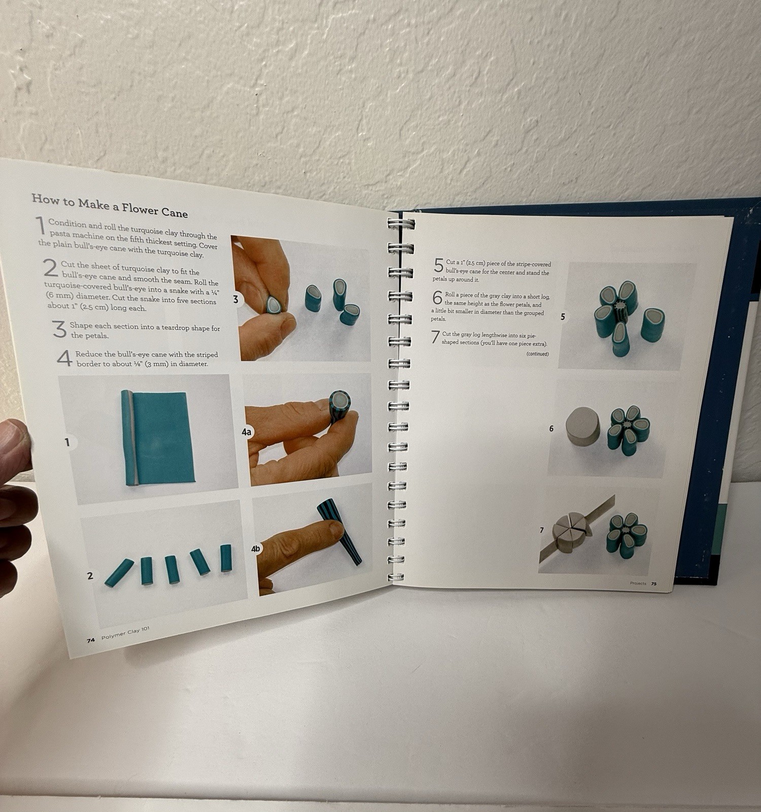 Polymer Clay 101 Book with DVD – Beginner Craft Techniques Jewelry Canes Crafts