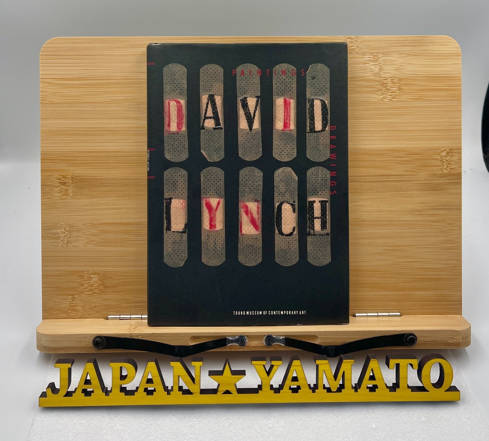 David Lynch Signed Art Book Paintings Drawings Treville 1991 Japan Fingerprint