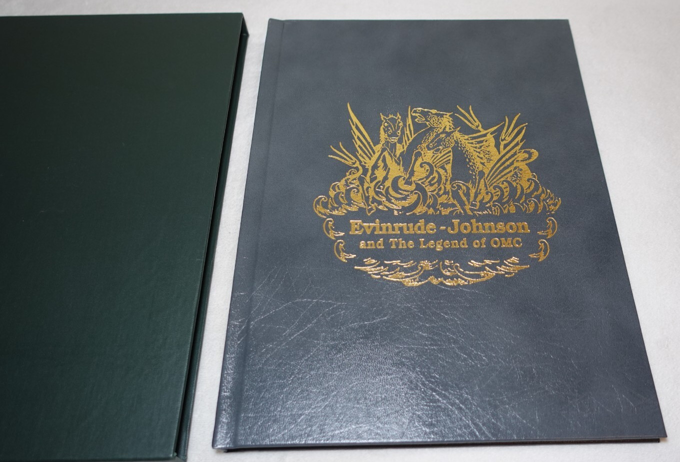 Evinrude Johnson and The Legend of OMC 1992 Collectible Hardcover with Slipcase