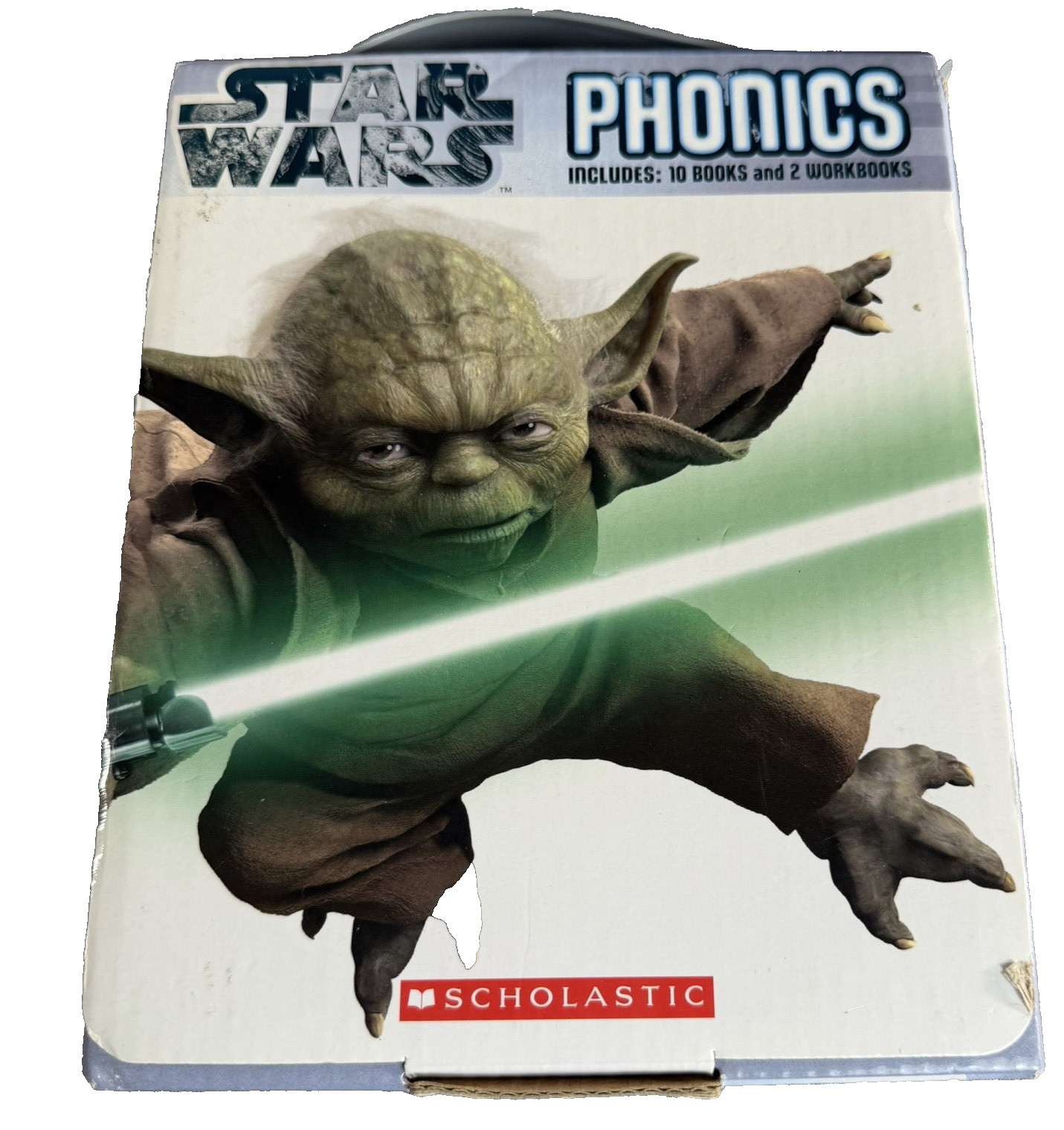 Star Wars Phonics Books (10 books/2 workbooks) Teach Learn Fun Great Condition