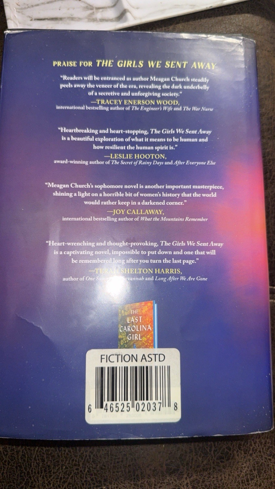 The Girls We Sent Away by Meagan Church Hardcover
