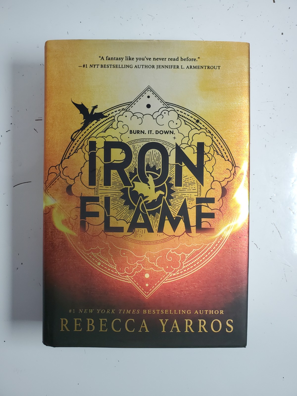 Iron Flame by Rebecca Yarros (2023, Hardcover) – Standard Edition- NEW