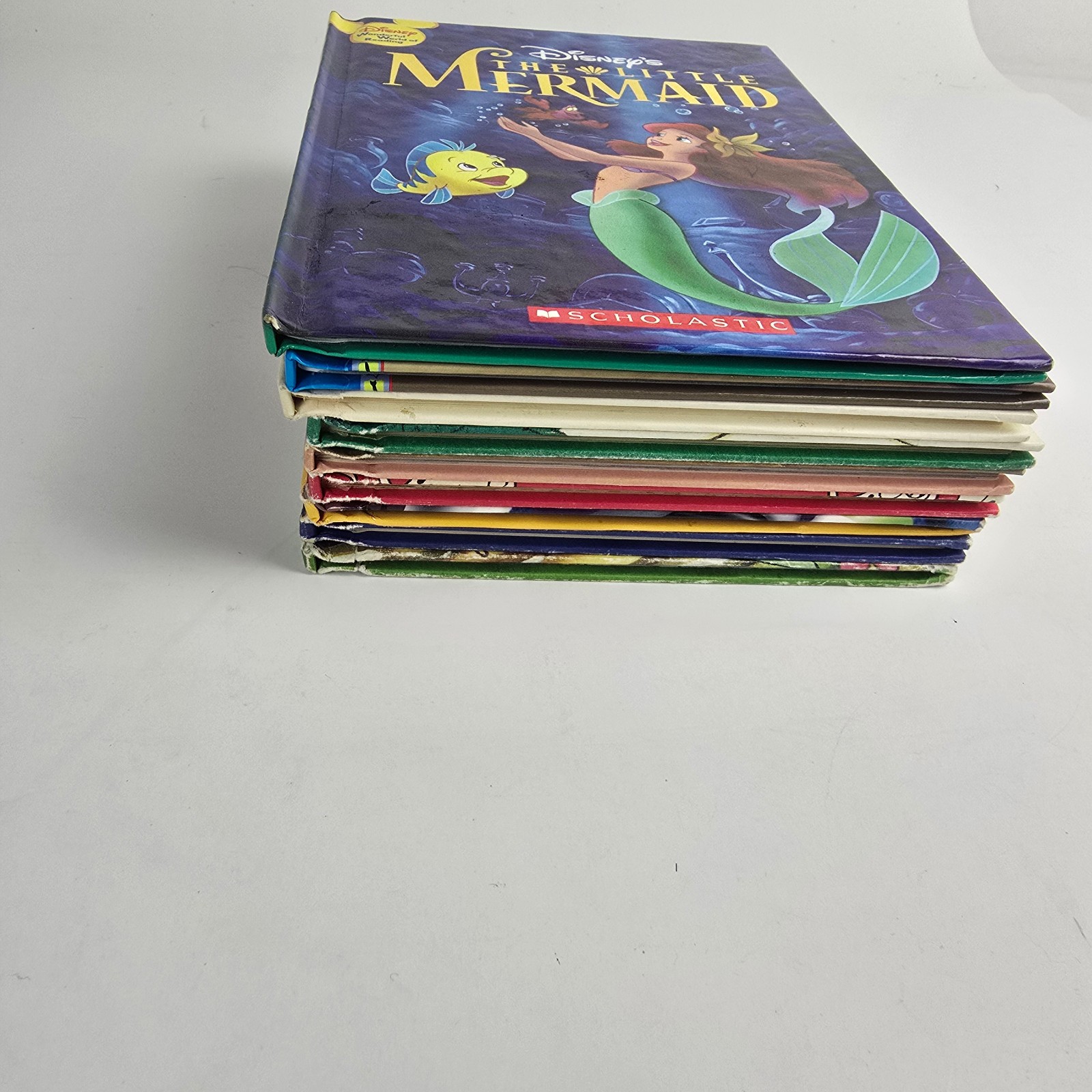 Vintage Disney’s Wonderful World of Reading Lot of 9 Hardcover Books 70s 80s