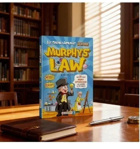 Murphy’s Law Learning Book for Kids 8, 12 with 128 Pages Paperback Illustrated