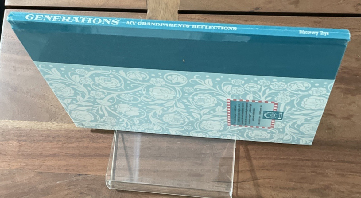 Generations: My Grandparents Reflections–A book to fill in with memories Sealed