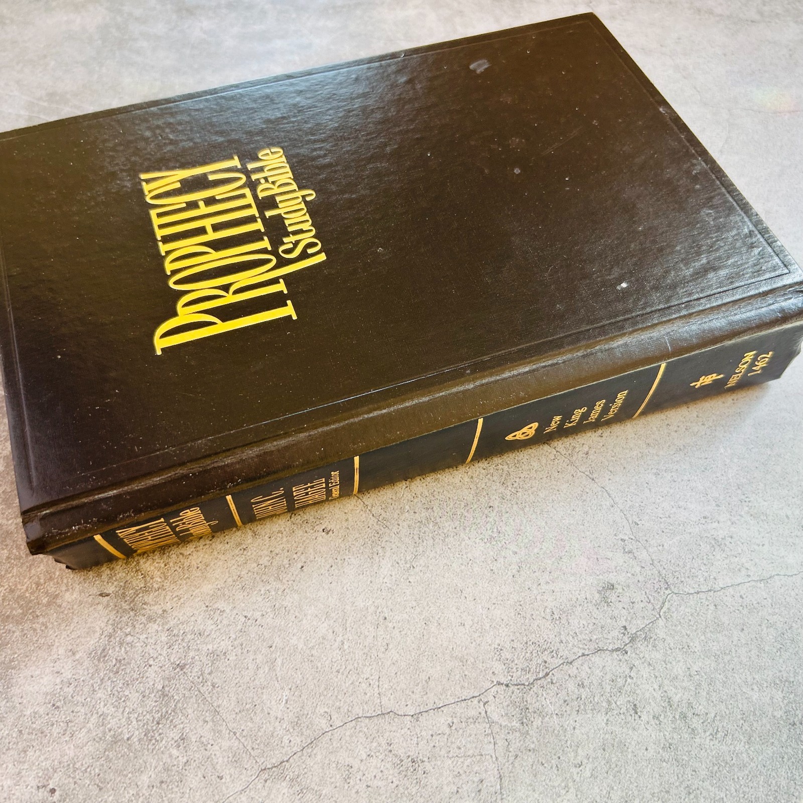 Prophecy Study Bible Hardcover Book 1997