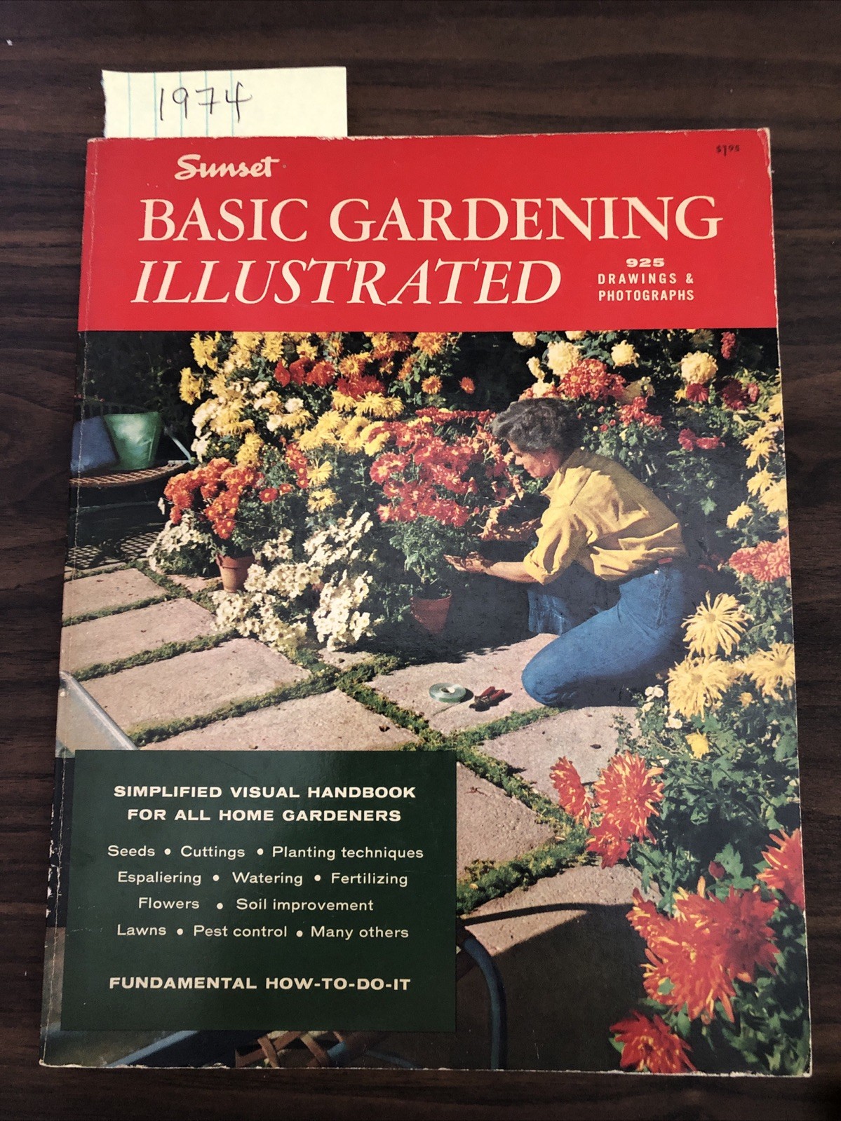 VINTAGE GARDENING BOOKS – LOT, 7 IN TOTAL