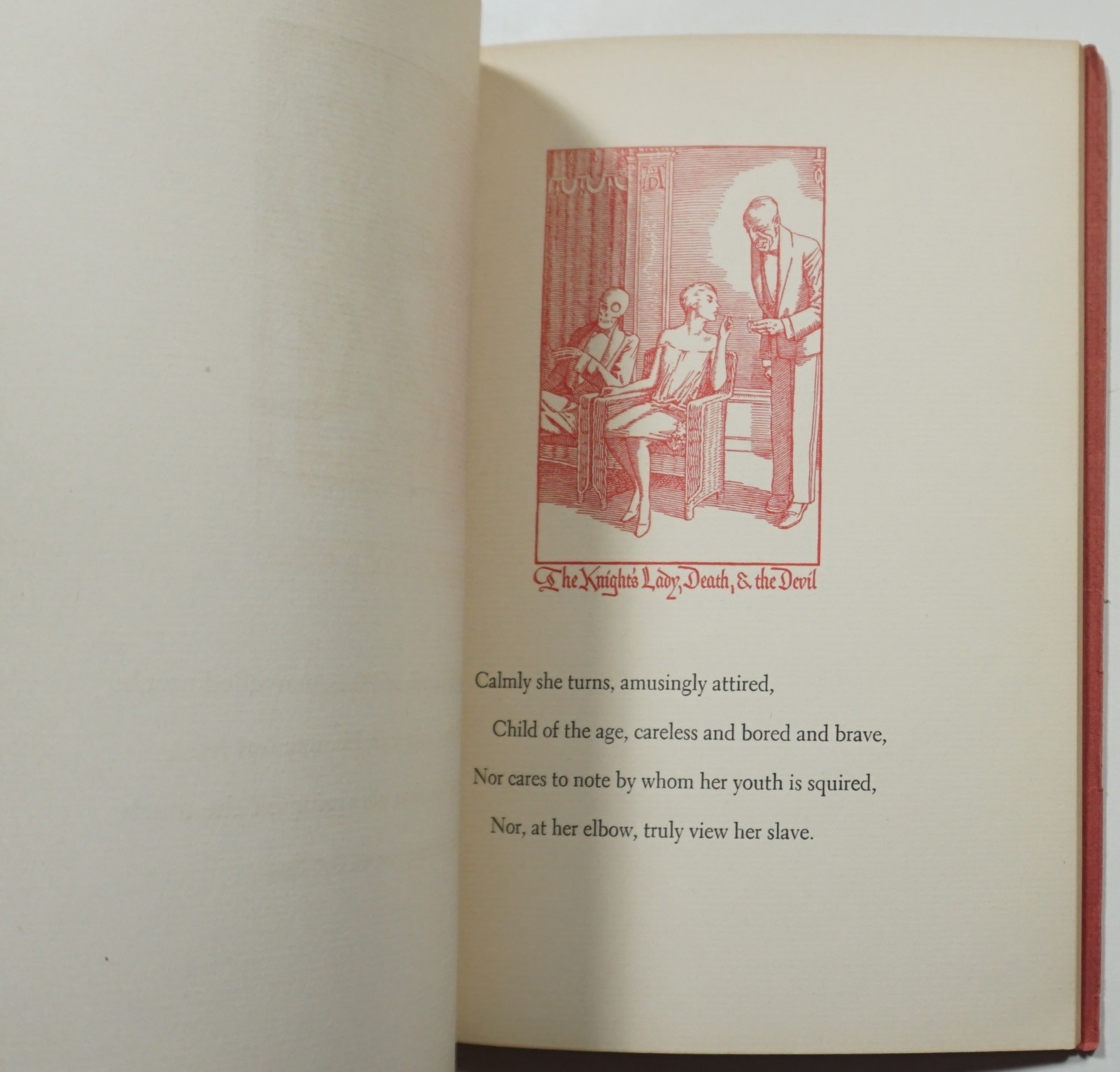 Emblems and Electra 1935 Dwiggins Benet Linotype Fonts Book Design