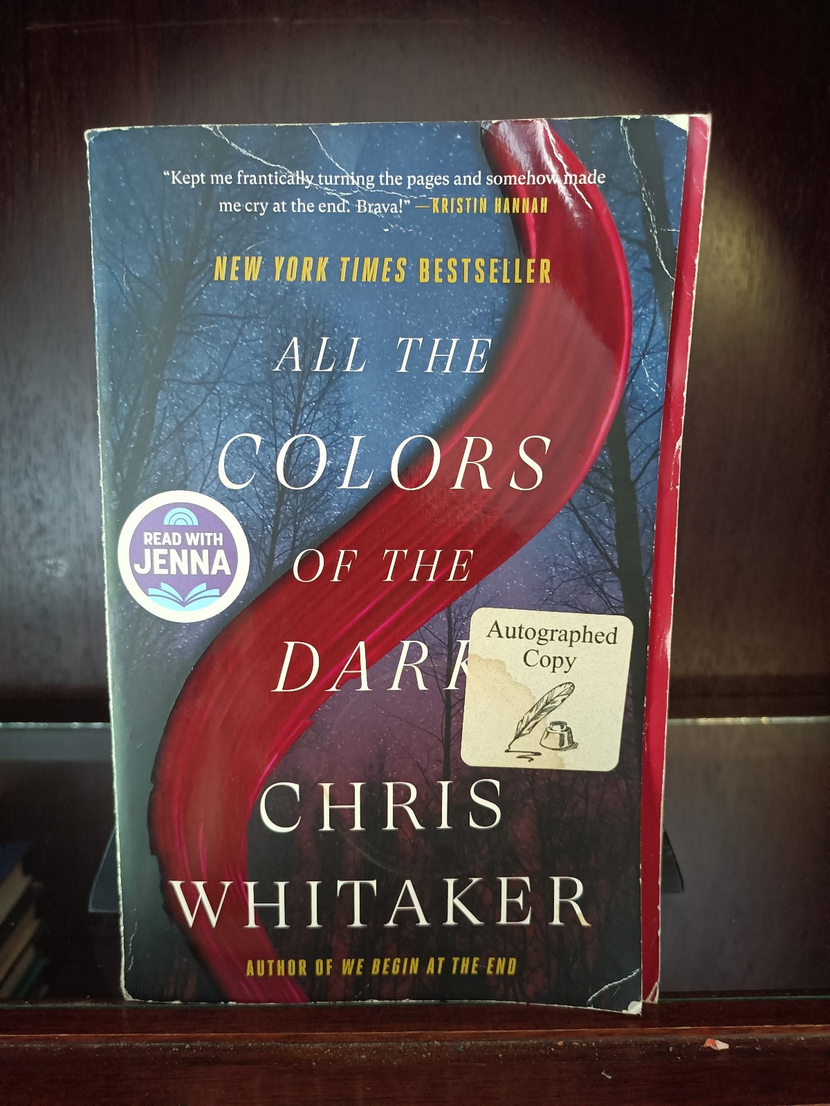 All the Colors of the Dark_Chris Whitaker_TPB_1st Edition_SIGNED_2024_Very Good