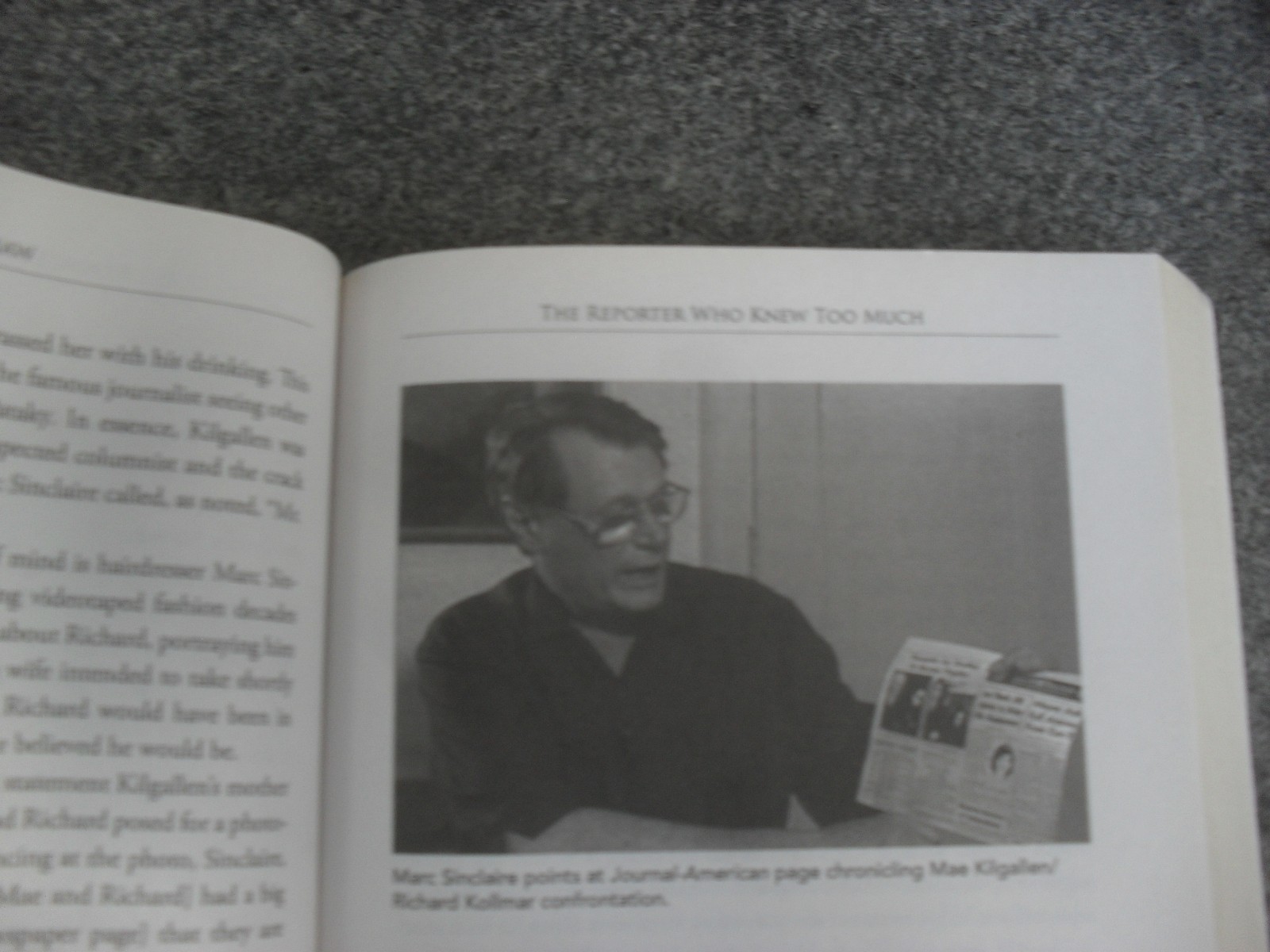 BOOK SOFT CVR- “ THE REPORTER WHO KNEW TOO MUCH “ by MARK SHAW 2017 POST HILL PR