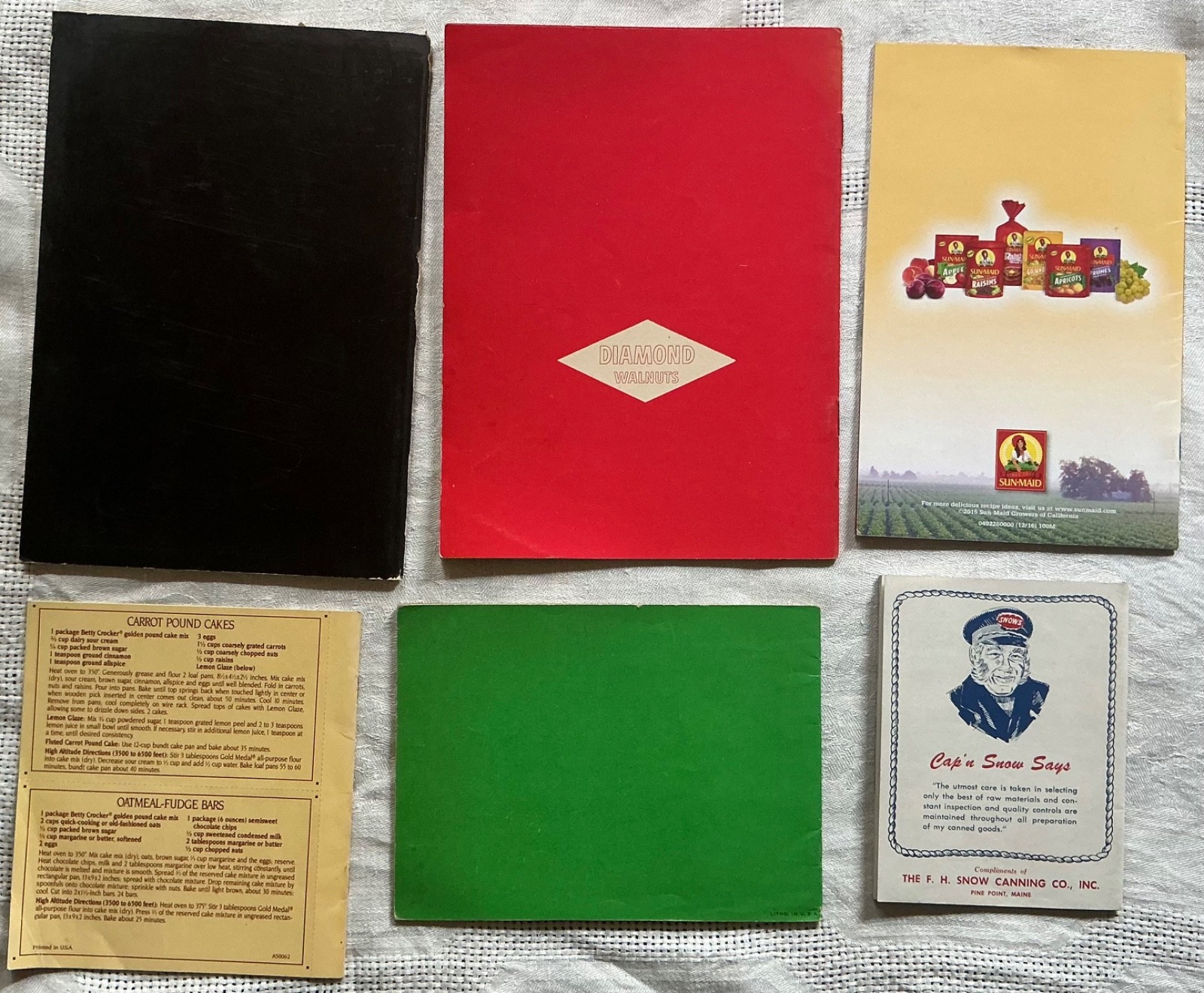 Lot of 60+ Vntg Advertising Cookbook Booklet Pamphlet Recipes 1930s – 2000s