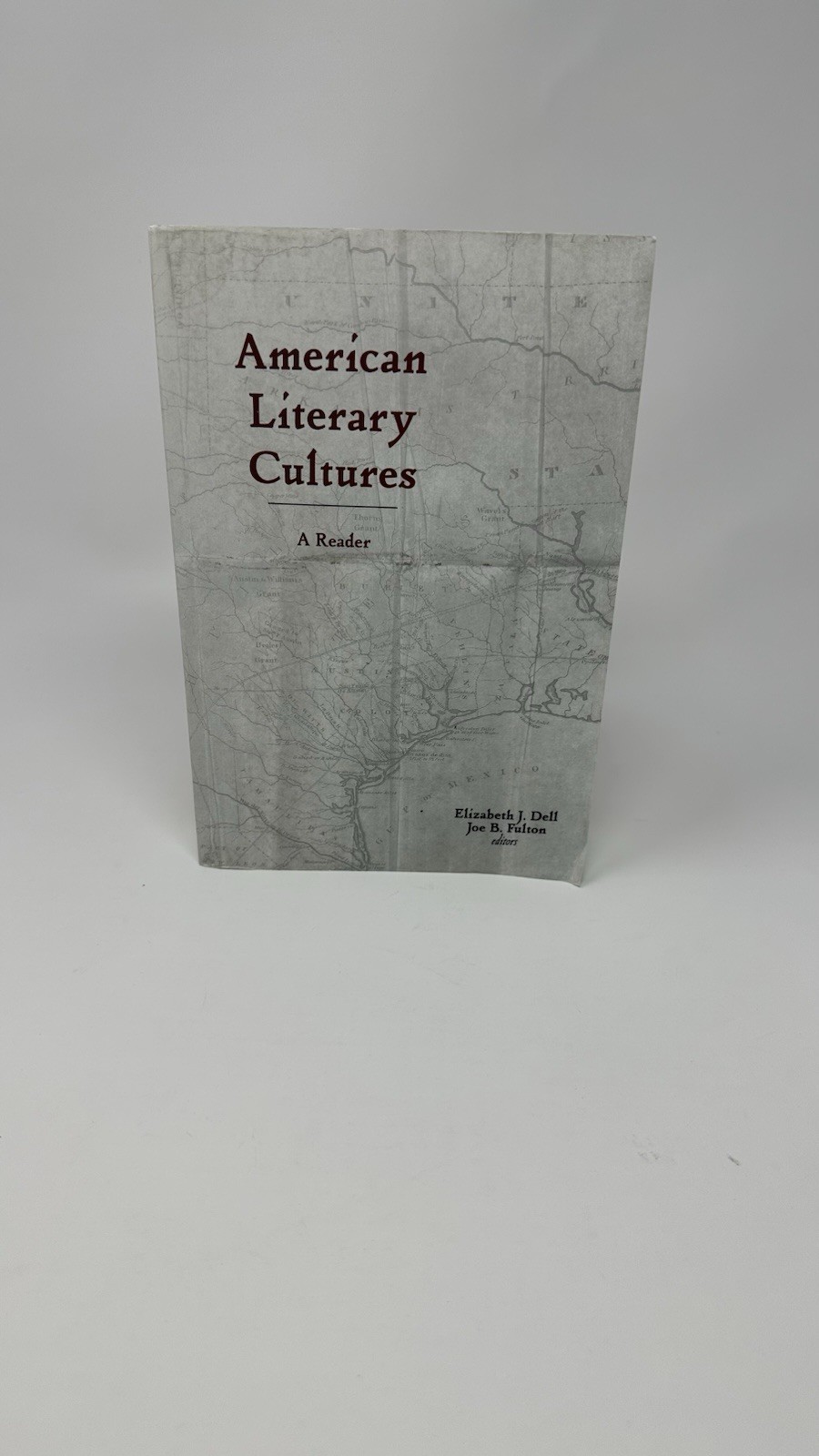 American Literary Cultures : A Reader by Joe B. Fulton (2020, Trade Paperback)