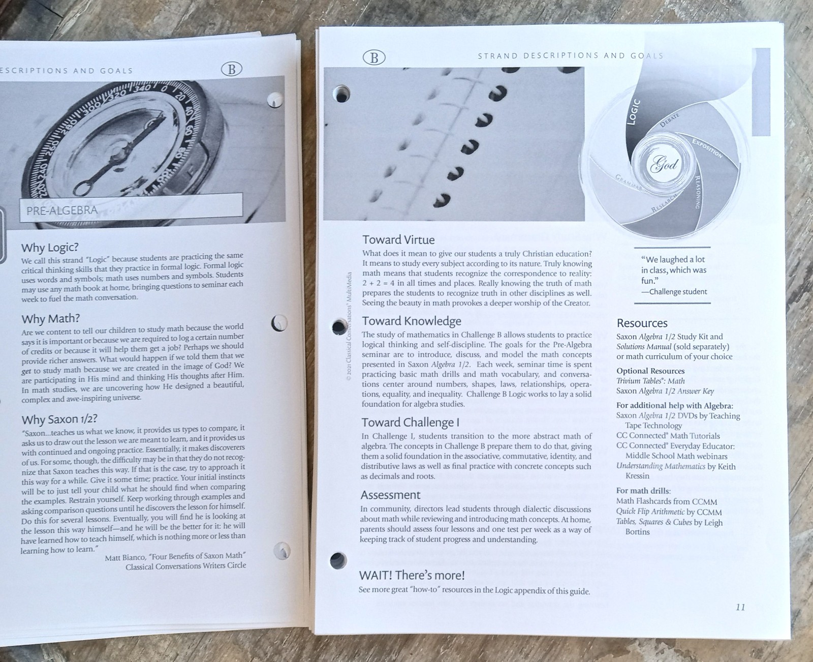 Challenge B Guide ~ English Lang Curriculum 2021-2022 ~ Classical Conversations