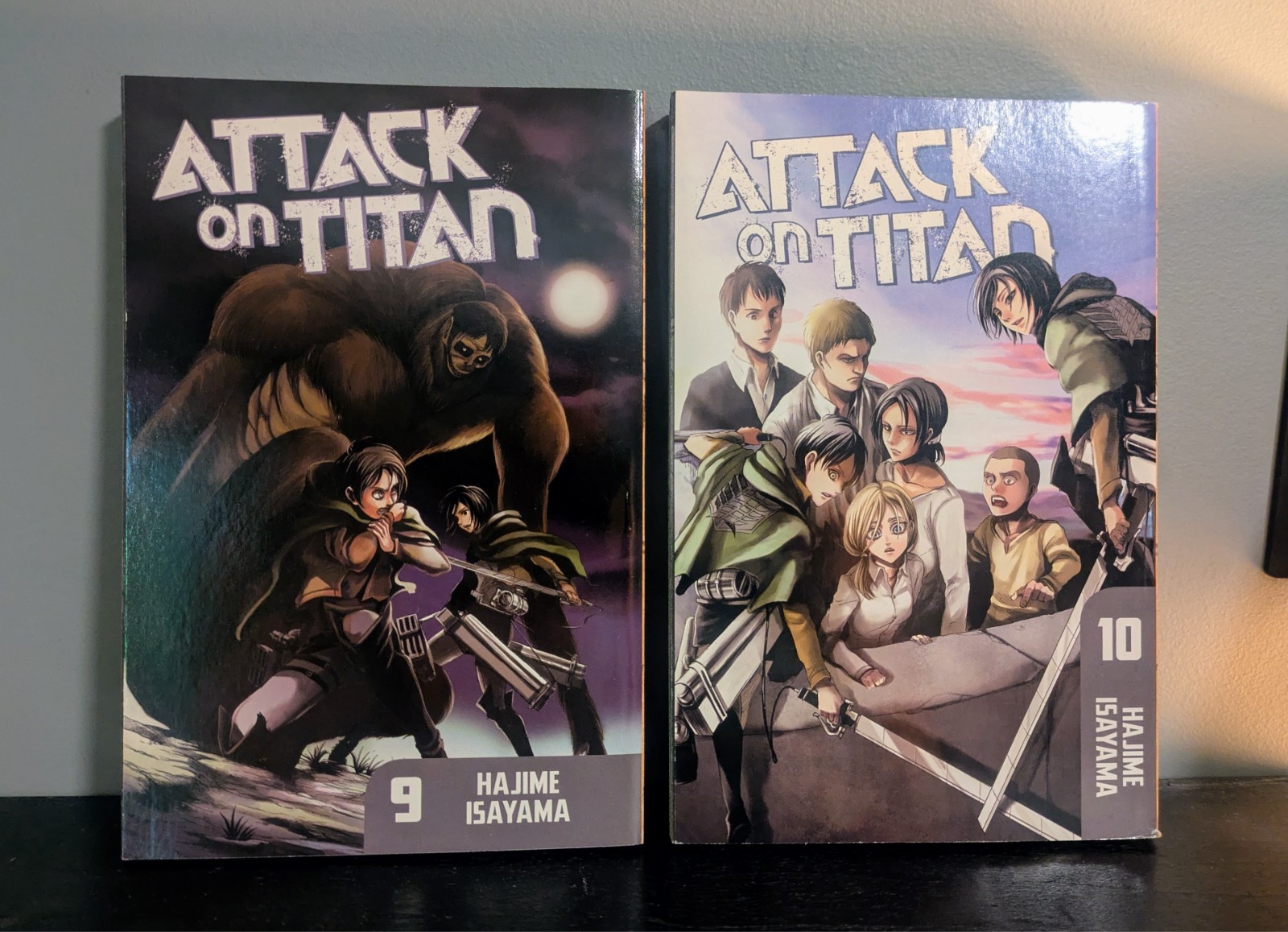 Attack on Titan Volumes 7, 8, 9, & 10 Kodansha Hajime Isayama KC Comics
