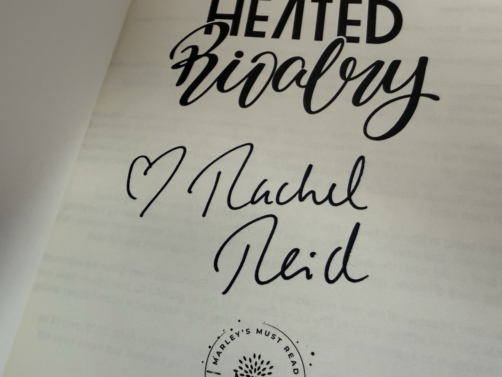 MMR Special Editions: Heated Rivalry and The Long Game by Rachel Reid – NEW‼️