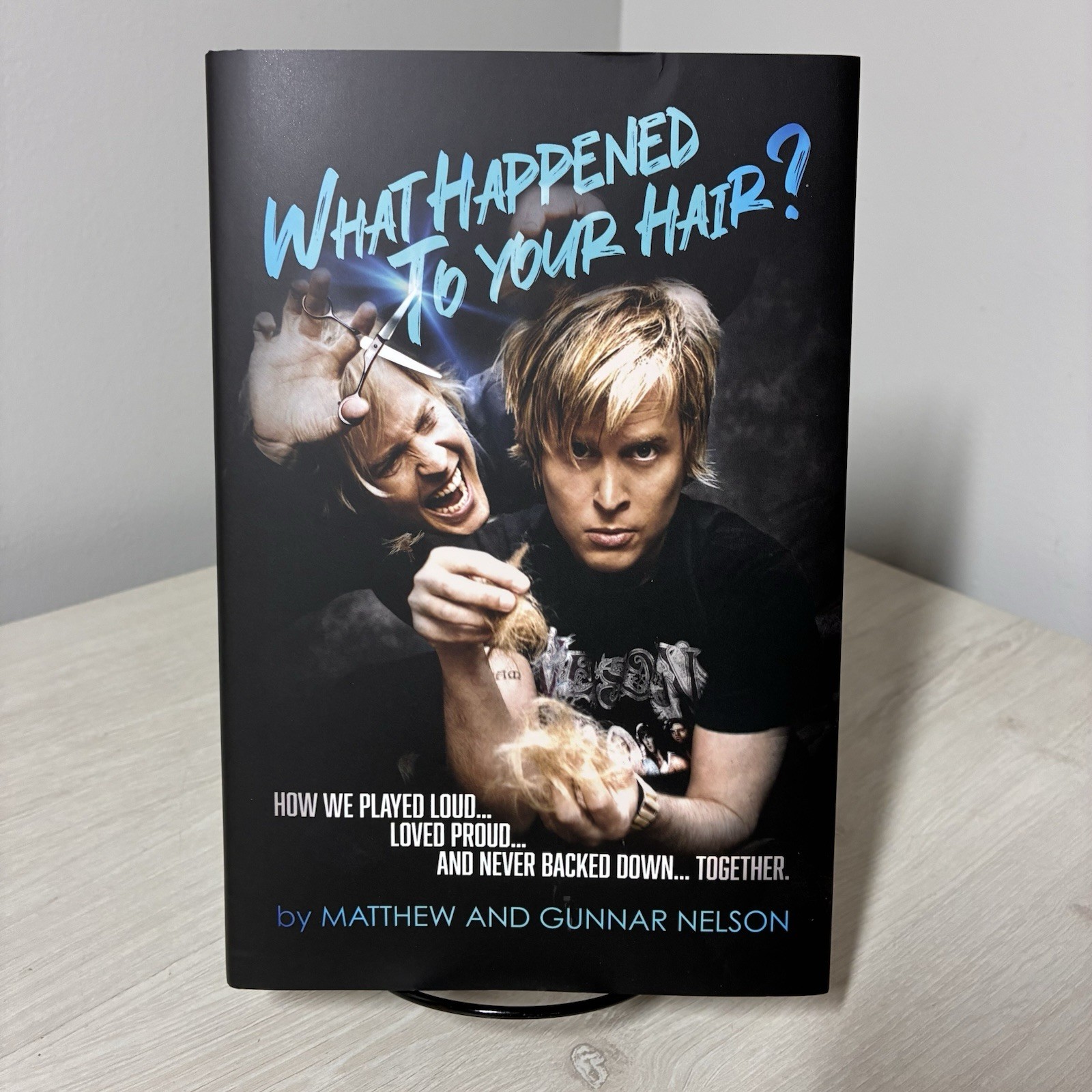 What Happened To Your Hair Nelson Brothers HB 1st Ed Rock Memoir 2025