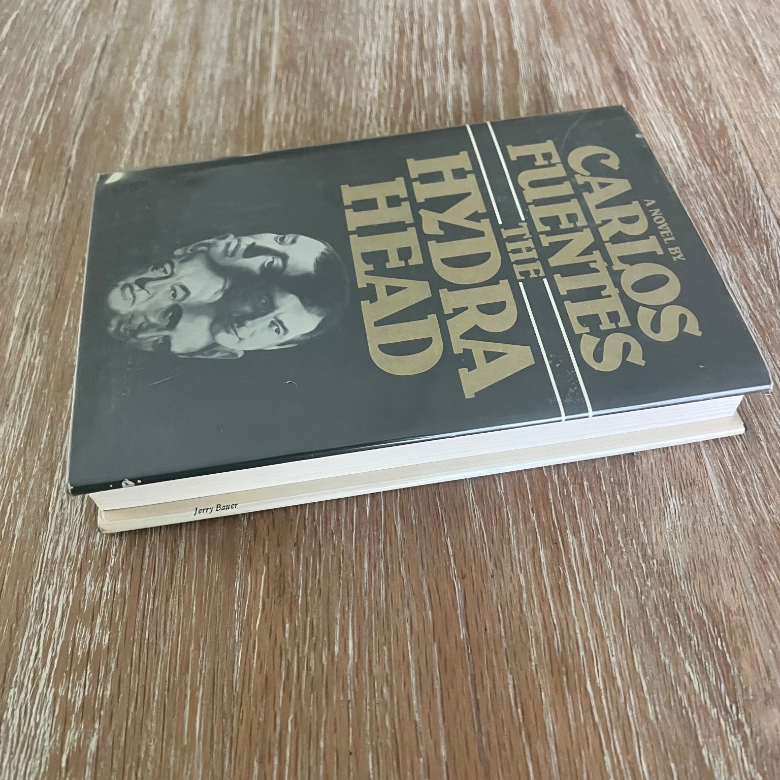 The Hydra Head Carlos Fuentes 1978 First Printing Spy Thriller Farrar Straus