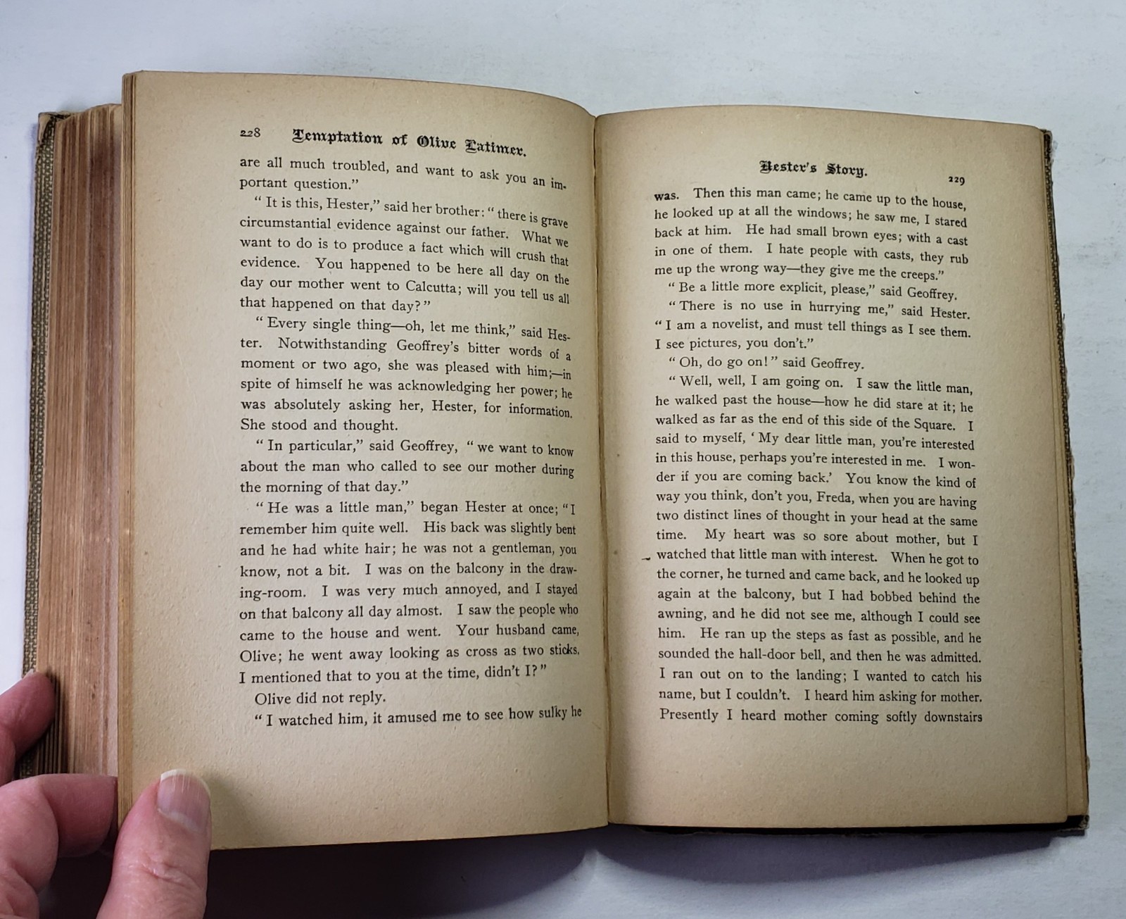 The Temptation of Olive Latimer by Mrs. L. T. Meade 1899 306 pages Hardcover