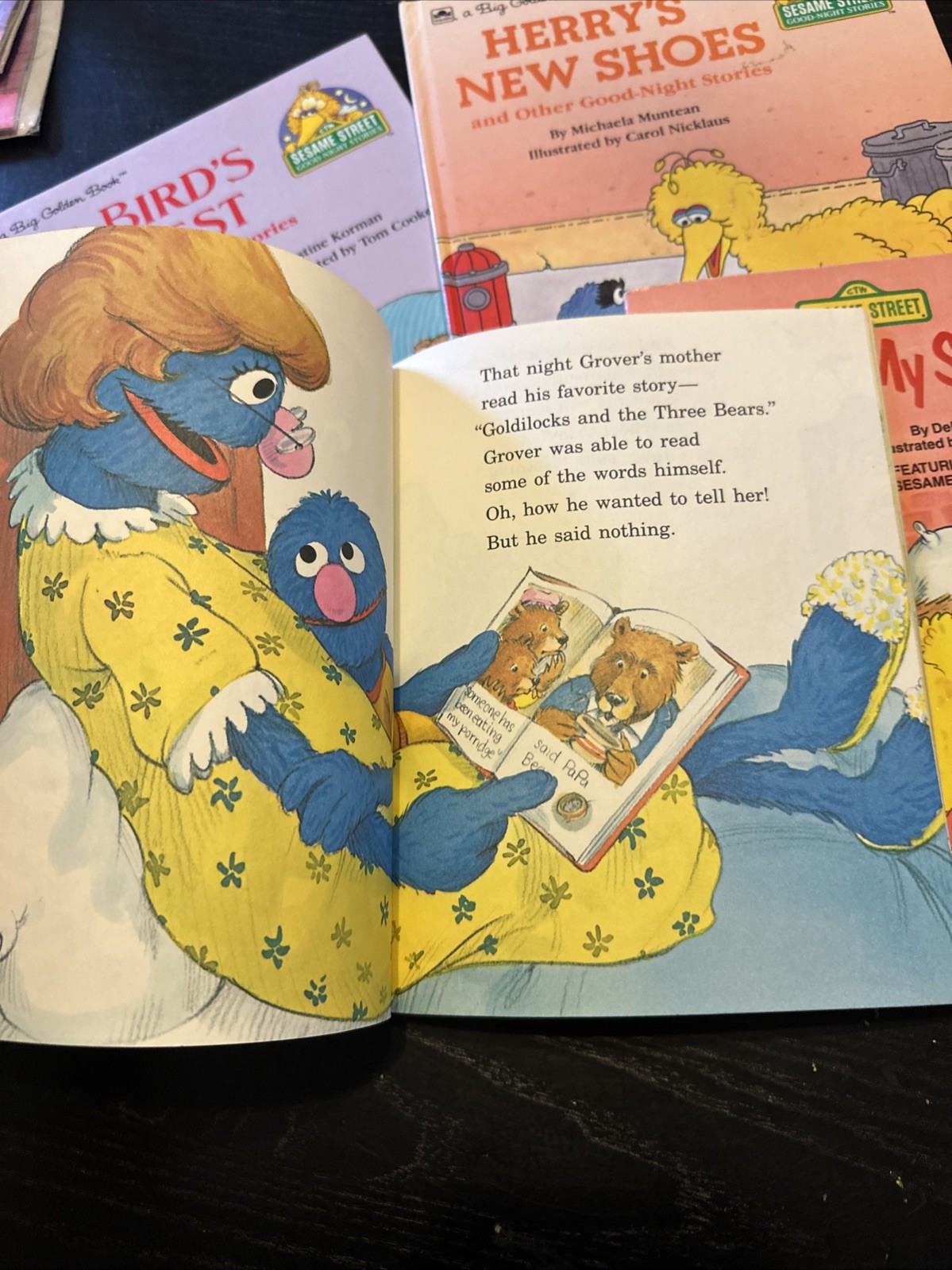 Sesame Street Book Lot Of 4 Books