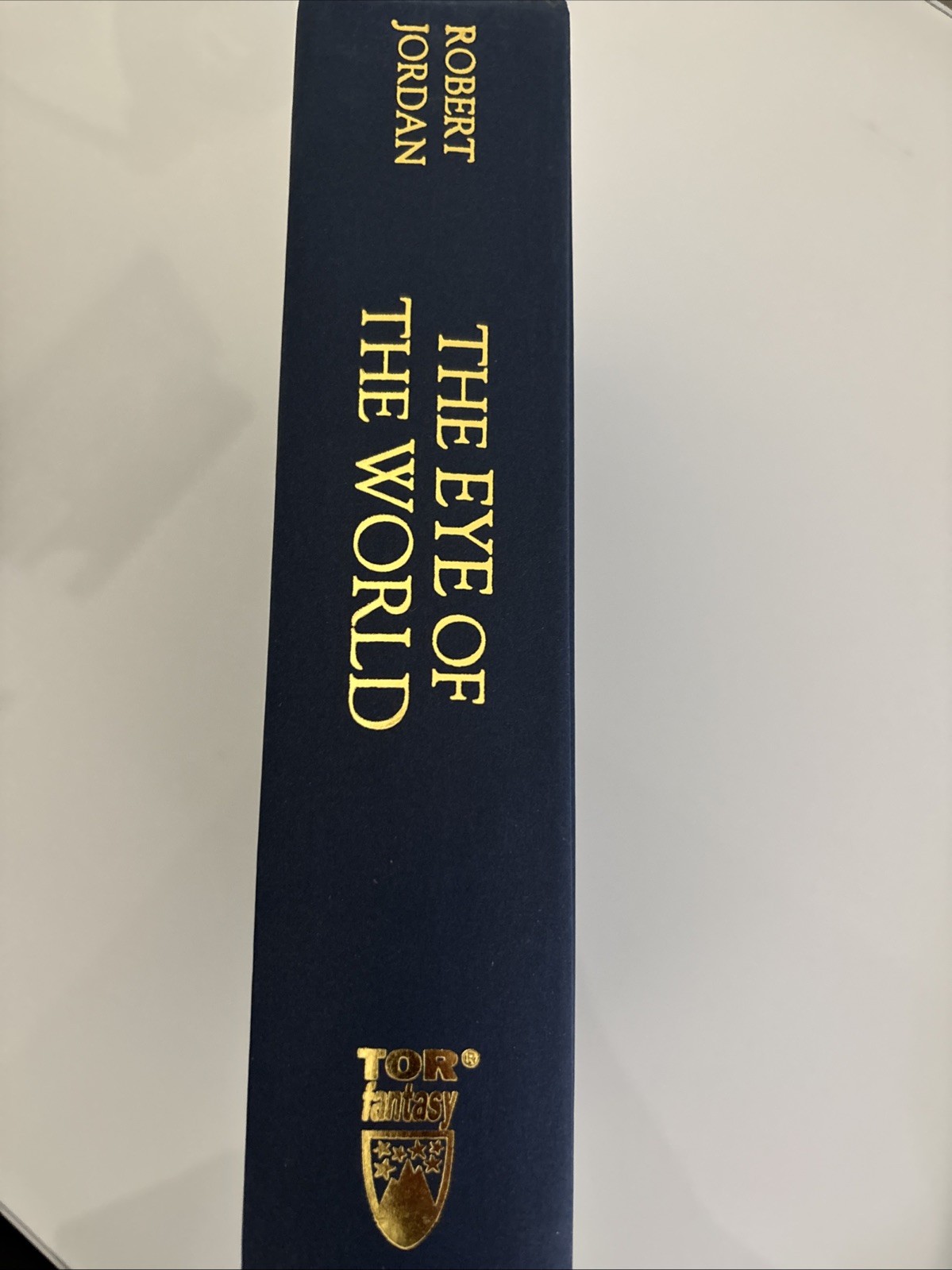 The Eye of the World by Robert Jordan, Tor Fantasy HC. 1990 VG + Good+ DJ