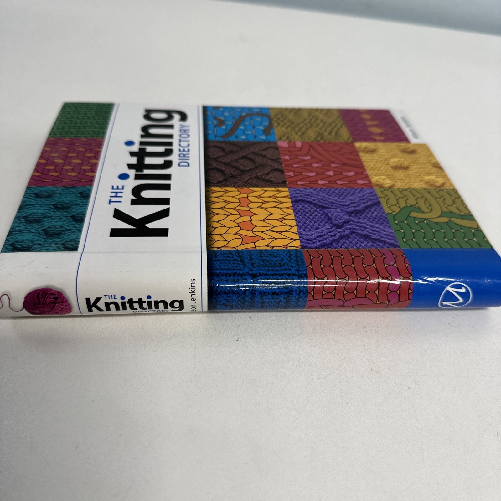 The knitting Directory Alison Jenkins Hardcover with spiral Directory NEW Marks