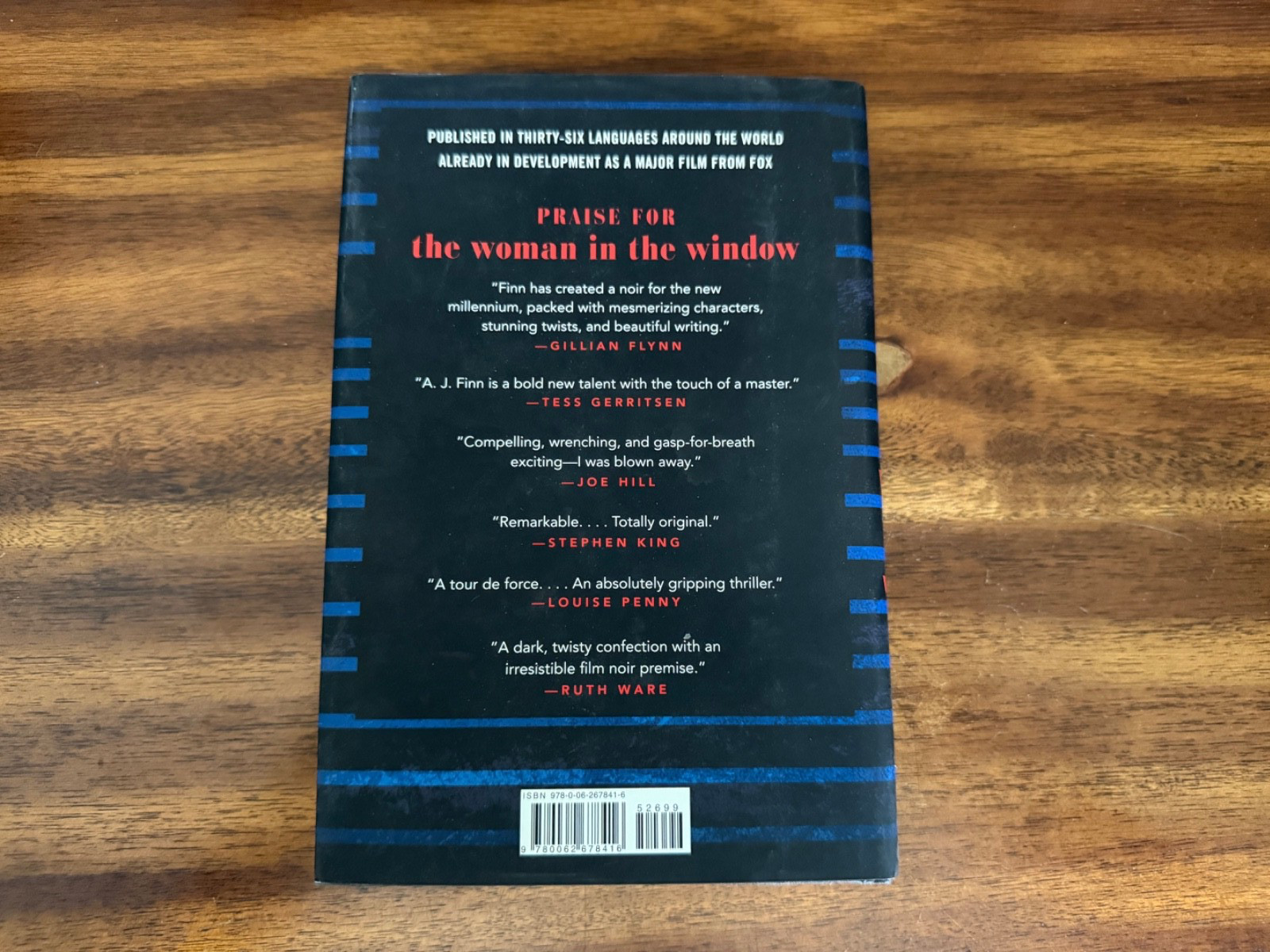 Woman in the Window by A. J. Finn (2018, Hardcover) FREE SHIPPING
