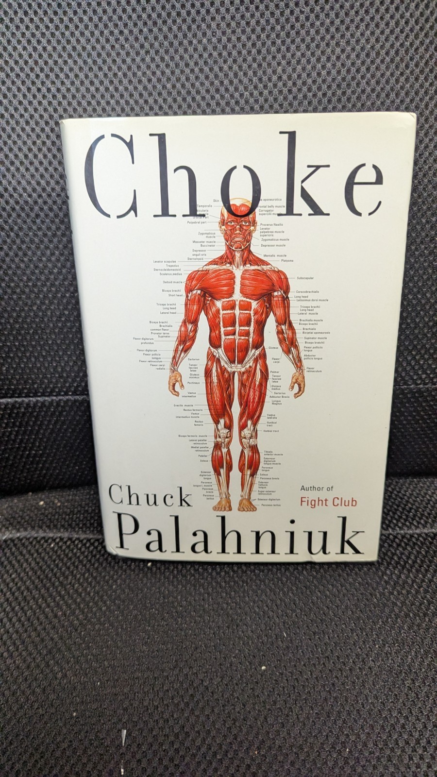 Choke Chuck Palahniuk 2001 first edition first print hardcover dust jacket
