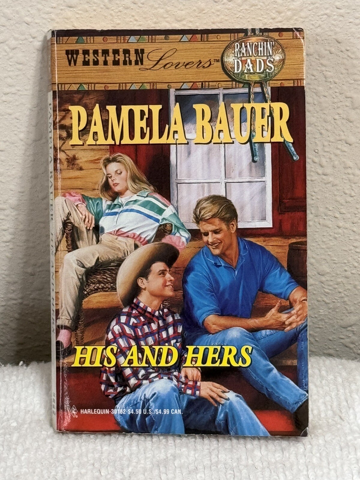 Silhouette Western Lovers Series Lot 4 Paperback Books