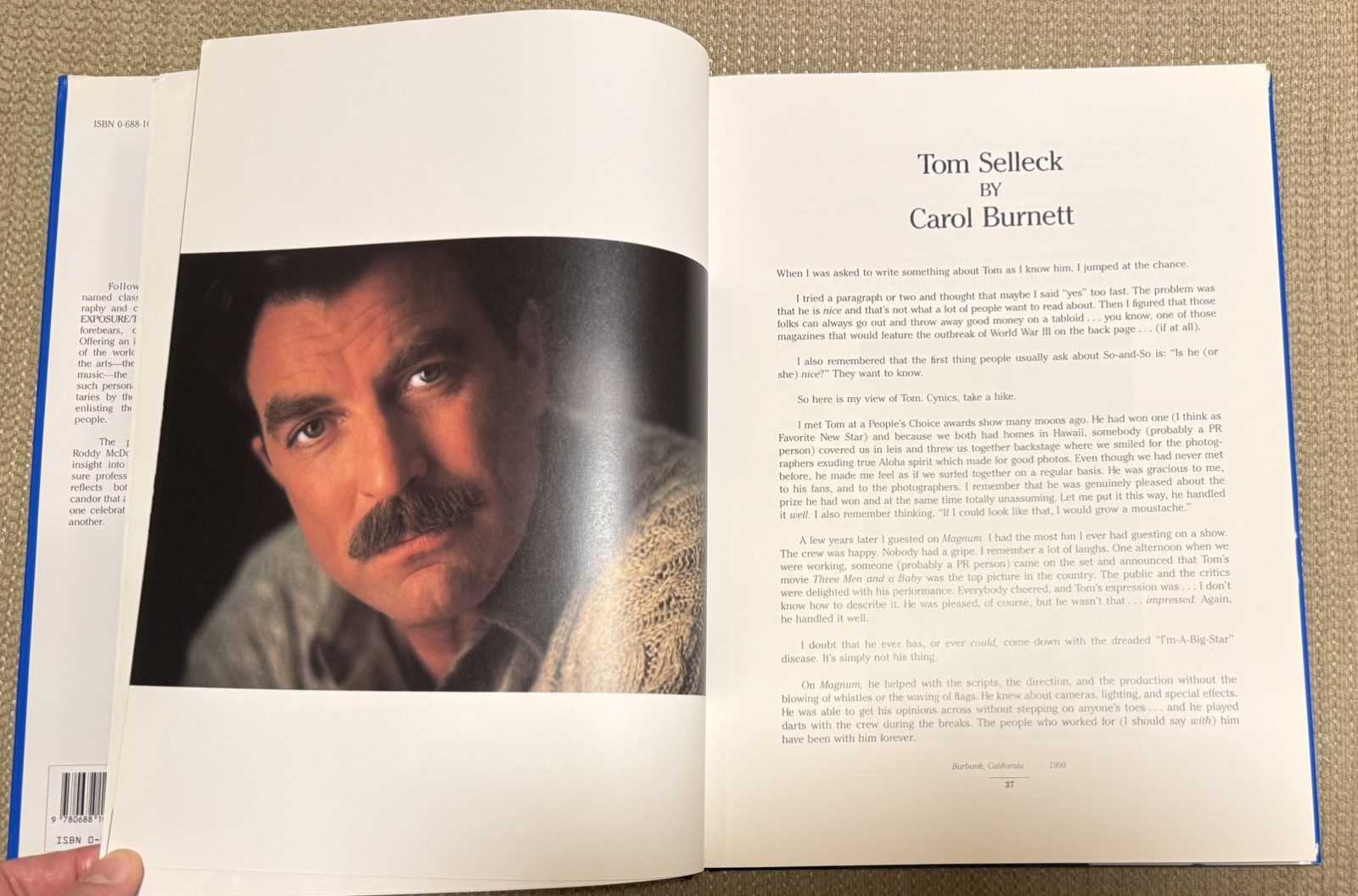 Double Exposure, Take Three by Roddy McDowall Lg 10.5″ x 14″ (1992, HC, 1st Ed)