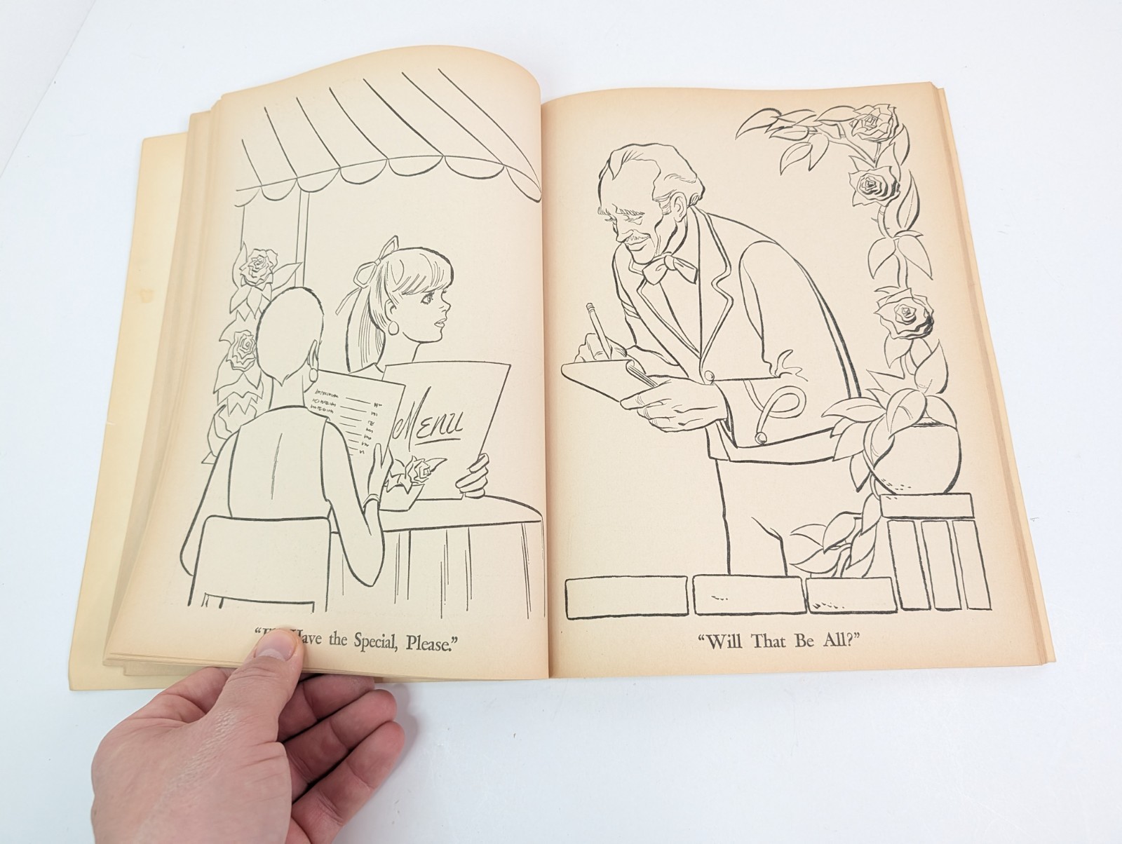 1969 Barbie Coloring Book Teen Queen Contest Whitman Publishing USA Vintage
