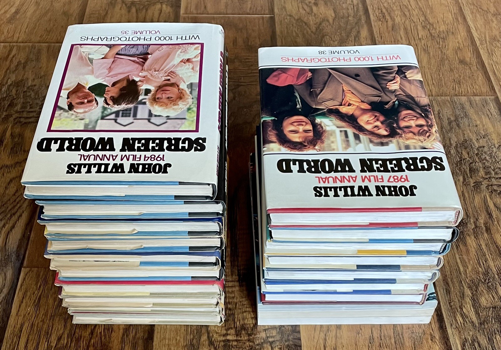 Screen World Lot of 20 — 17 HC w/ DJ, 3 SC — 1972-73, 77-85, 87-91, 93-96