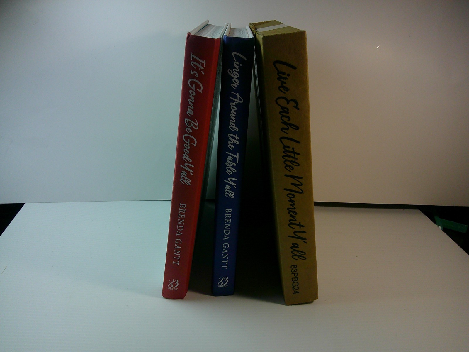 BRENDA GANTT ALL 3 COMPLETE COOKBOOKS BRAND NEW, STILL IN BOXES, FIRST EDITION