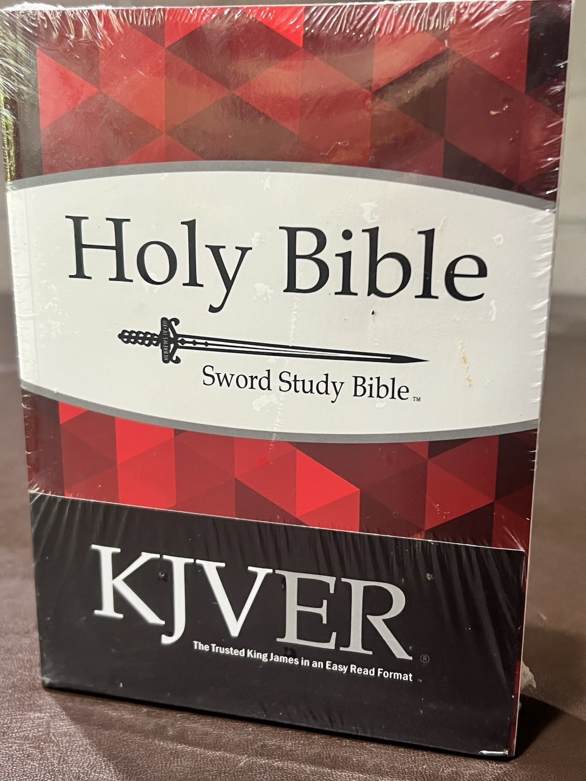 Whitaker House Holy Bible Sword Study Bible Large Print KJVER Paperback