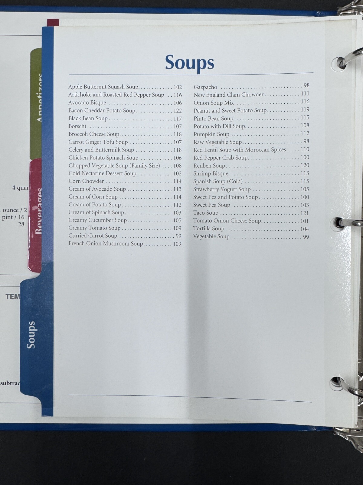 Vita-Mix Whole Food Recipes For Better Living 3-Ring Binder 2007 Cookbook & DVD