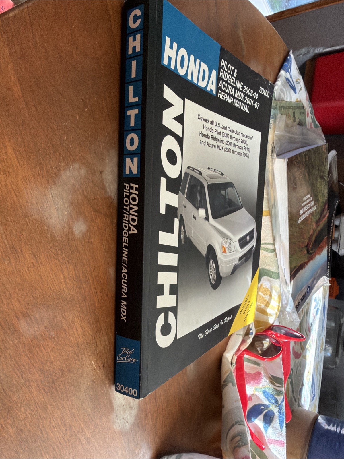 Chilton Honda Pilot/Ridgeline 2003-14 Acura MDX 2001-07 Repair Manual #30400