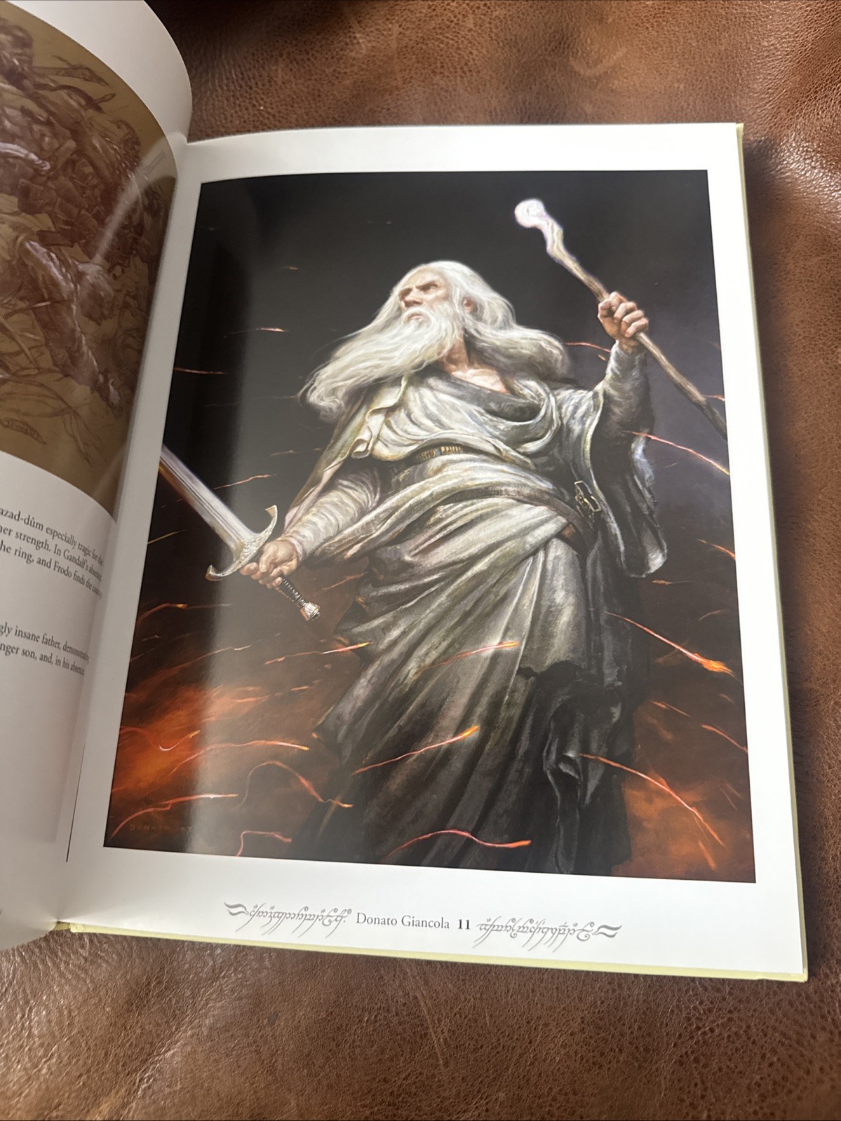 Middle-Earth : Visions of a Modern Myth by Donato Giancola, 2010, Hardcover