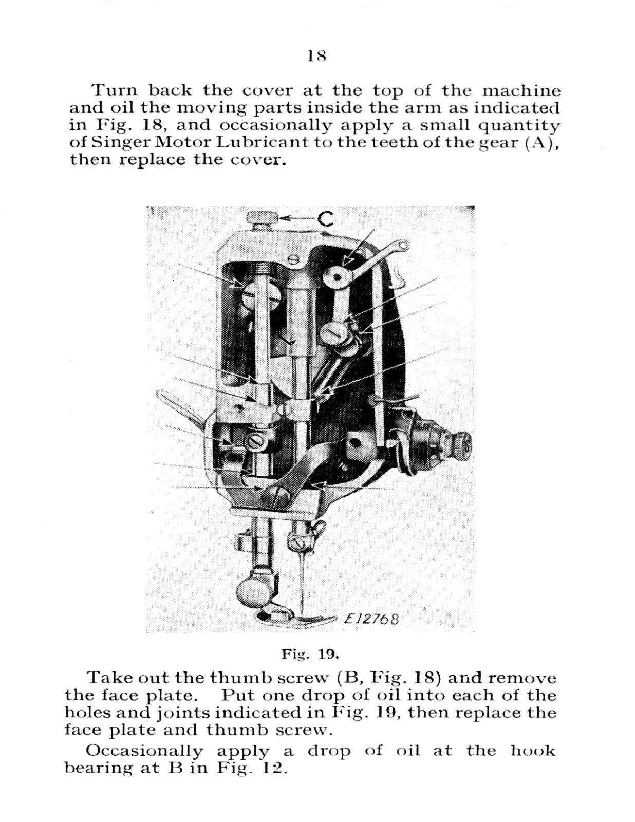 Singer Portable Sewing Machine 221K Instruction Manual „1951“ (55 Page)