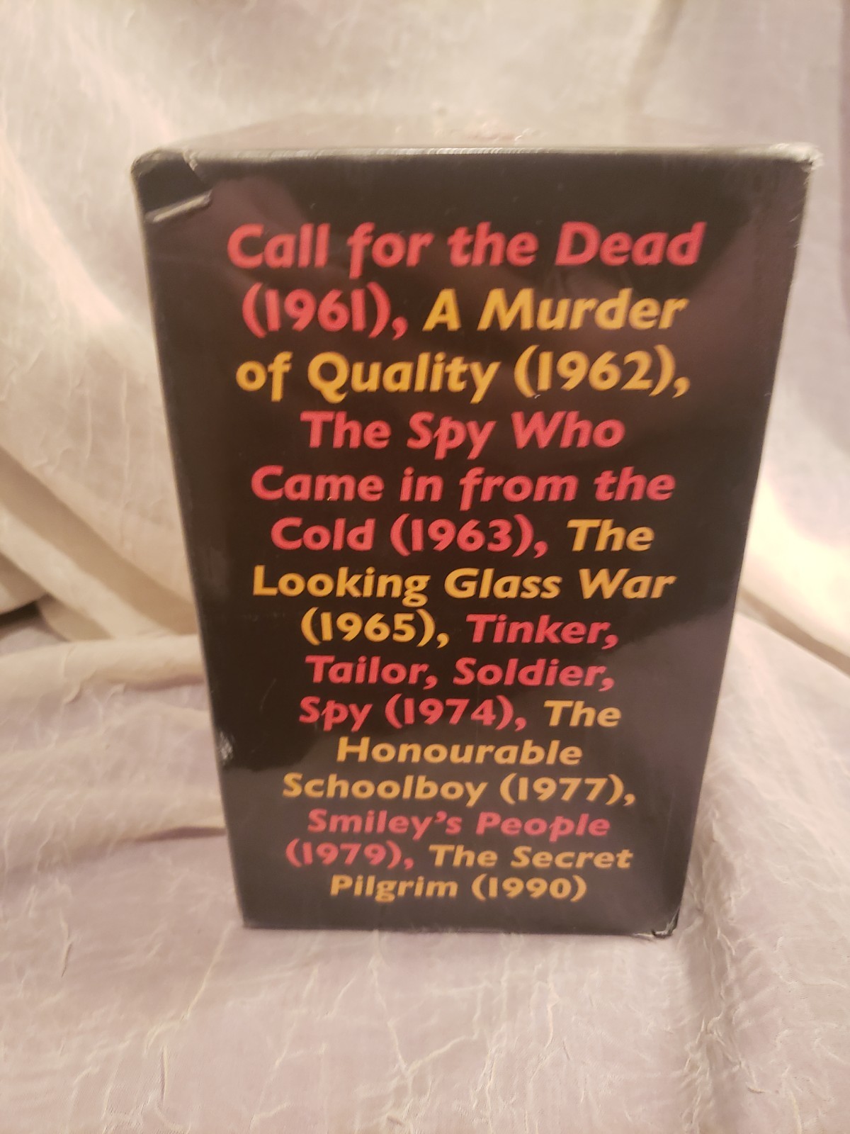 THE SMILEY COLLECTION BOXSET BY JOHN LE CARRE: SEE DESCRIPTION