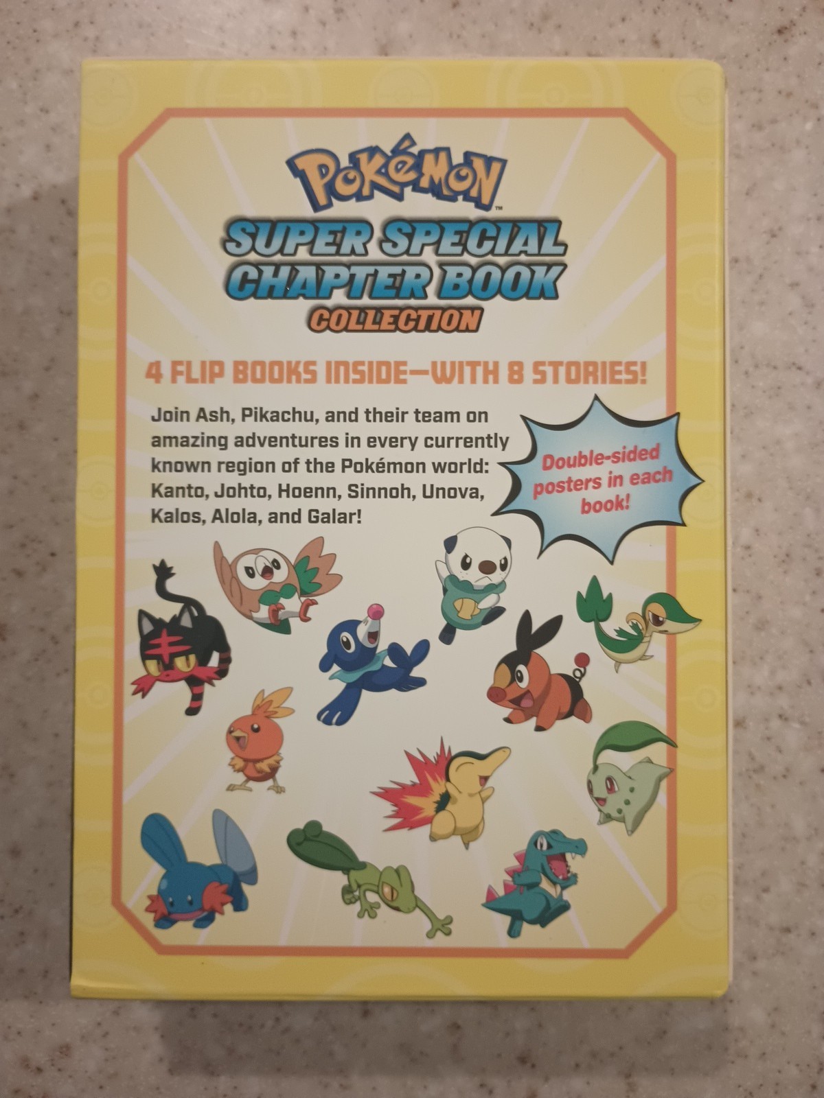 Pokemon Super Special Chapter 4 Books Box Set 8 Stories & Posters FREE SHIPPING