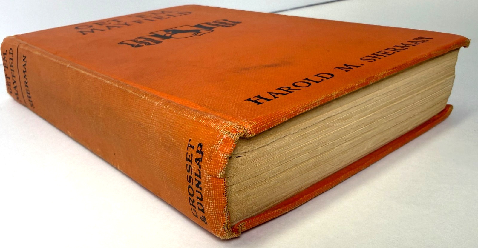 Get ‚Em, Mayfield, Harold M Sherman 1927 D. Appleton 1st edition – Basketball