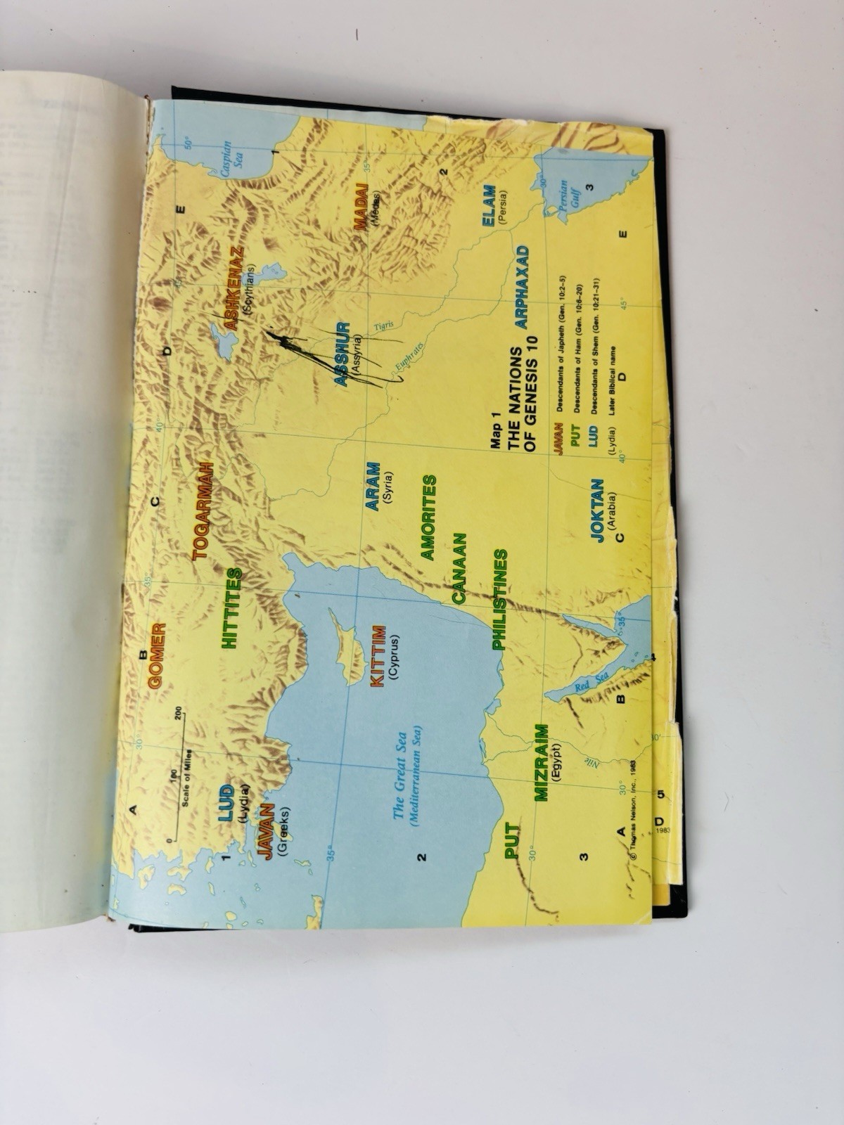 Prophecy Study Bible John Hagee NKJV 1997 Black Bonded Leather Marginalia Notes