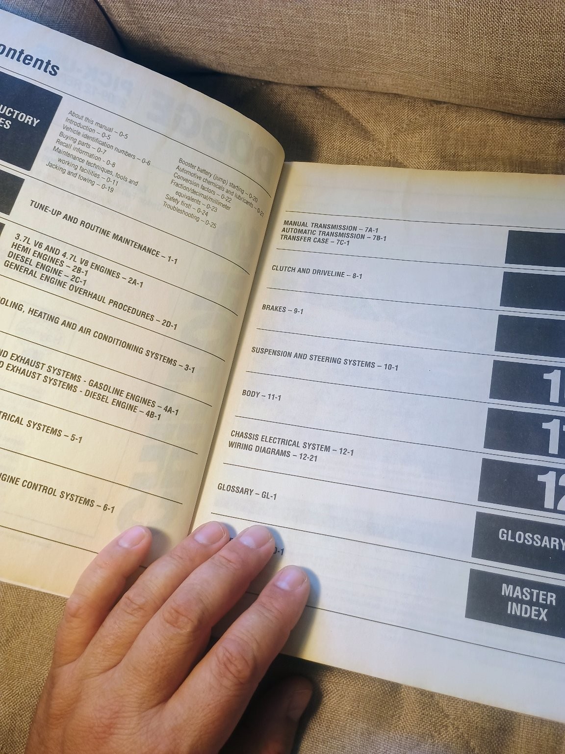 Chilton Dodge Pick-Ups 2009-12 Repair Manual Tim Imhoff Haynes 20406